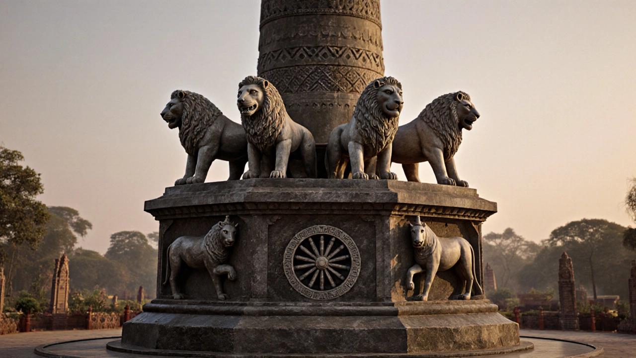 India’s National Emblem: The Lion Capital of Ashoka Explained